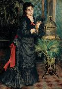 Pierre-Auguste Renoir Woman with a Parrot oil painting artist